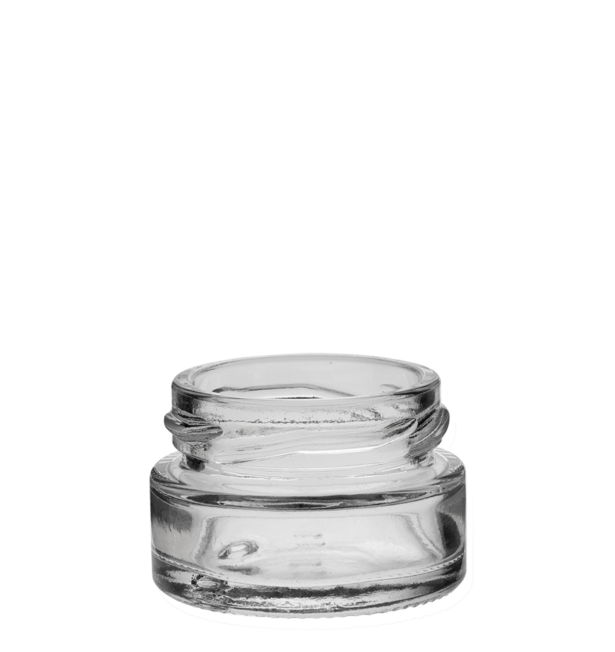 Pot caviar 015ml 43TO verre clair